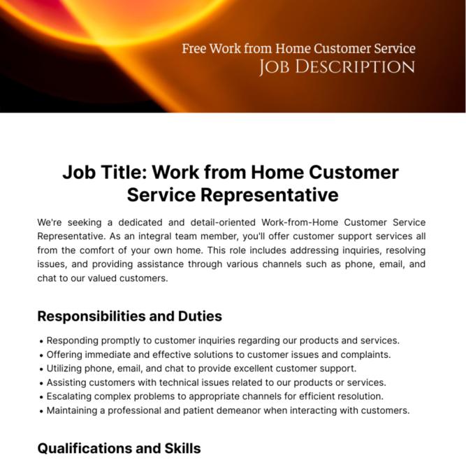 Email And Chat Customer Service Work from Home