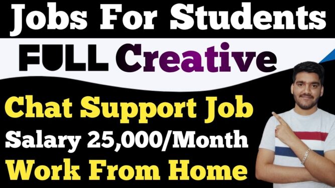 Full Creative Chat Support Job